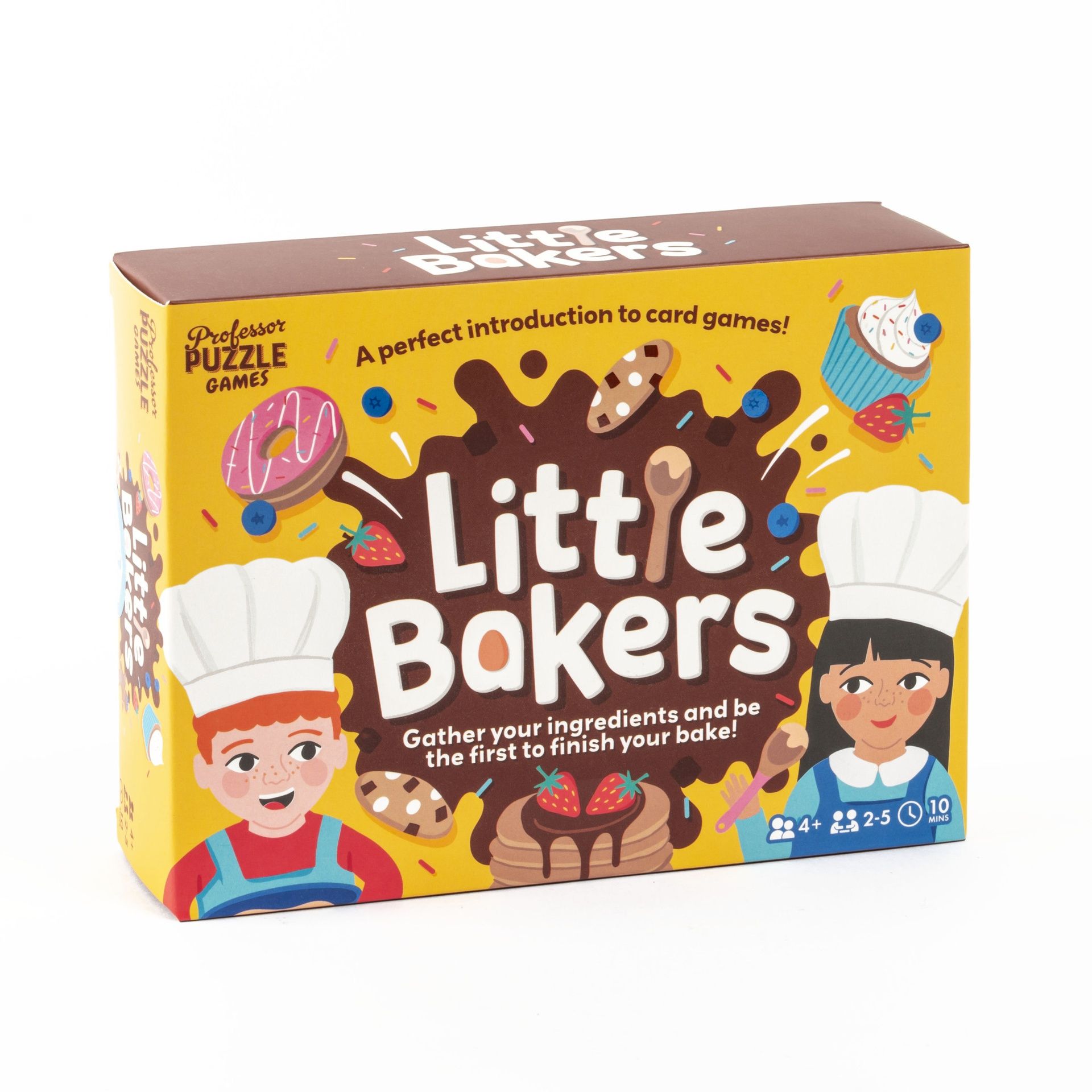 Korttipeli Professor Puzzle - Little Bakers Game