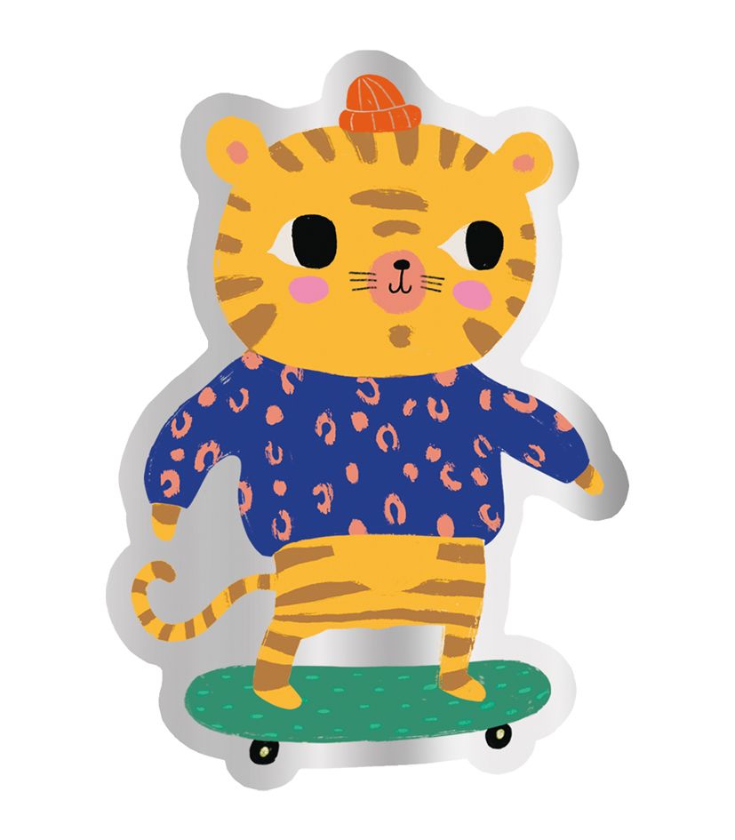 Vinyylitarra Putinki Mira Mallius - Tiikeri skeittaa