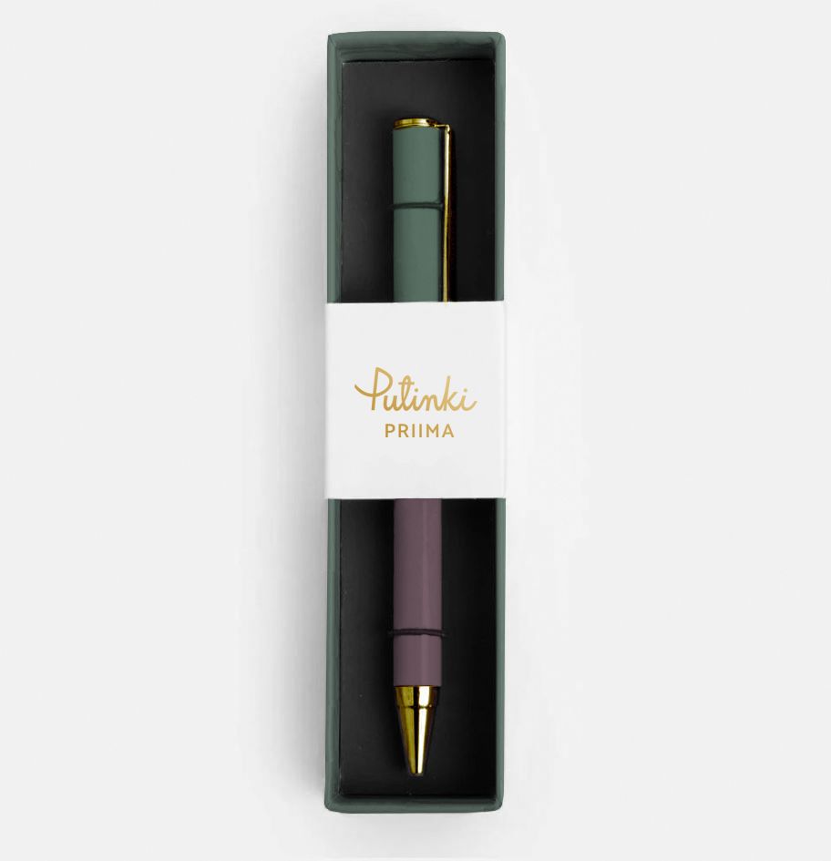 Kuulakärkikynä Putinki Priima - punainen /vihreä