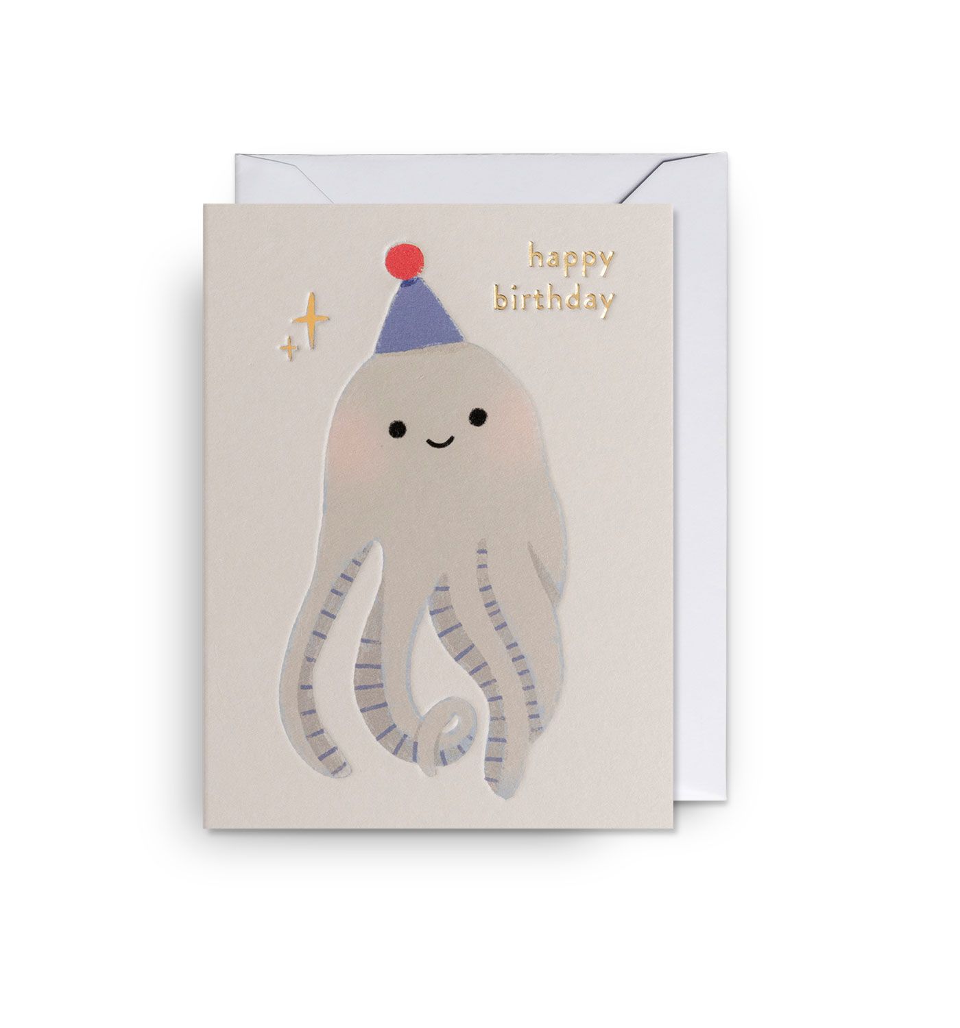 Pikkukortti Lagom - Happy Birthday Mustekala