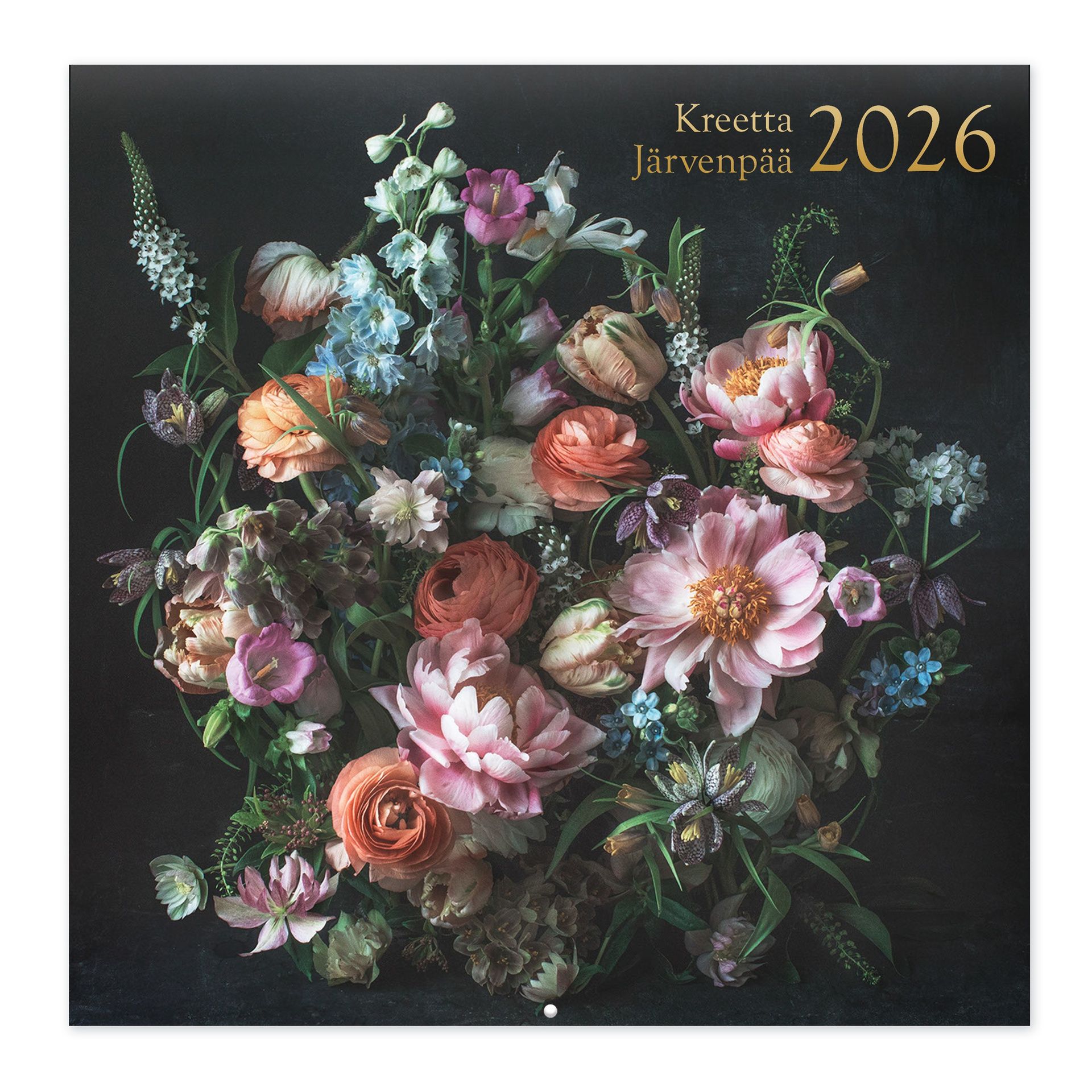 Seinäkalenteri 20x20cm Putinki - Kreetta Järvenpää 2026