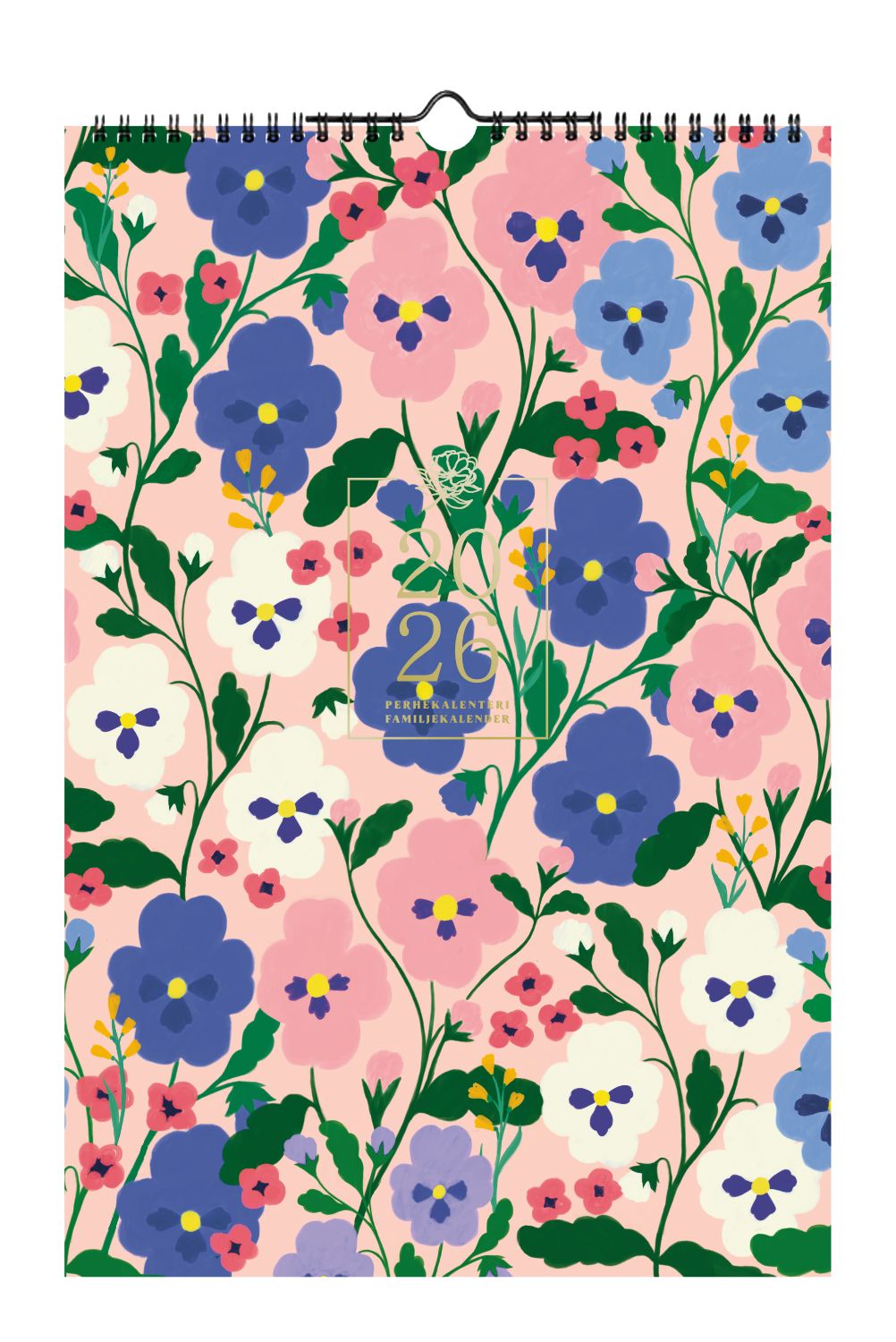 Perhekalenteri 23x34cm Putinki - Polka Paper 2026