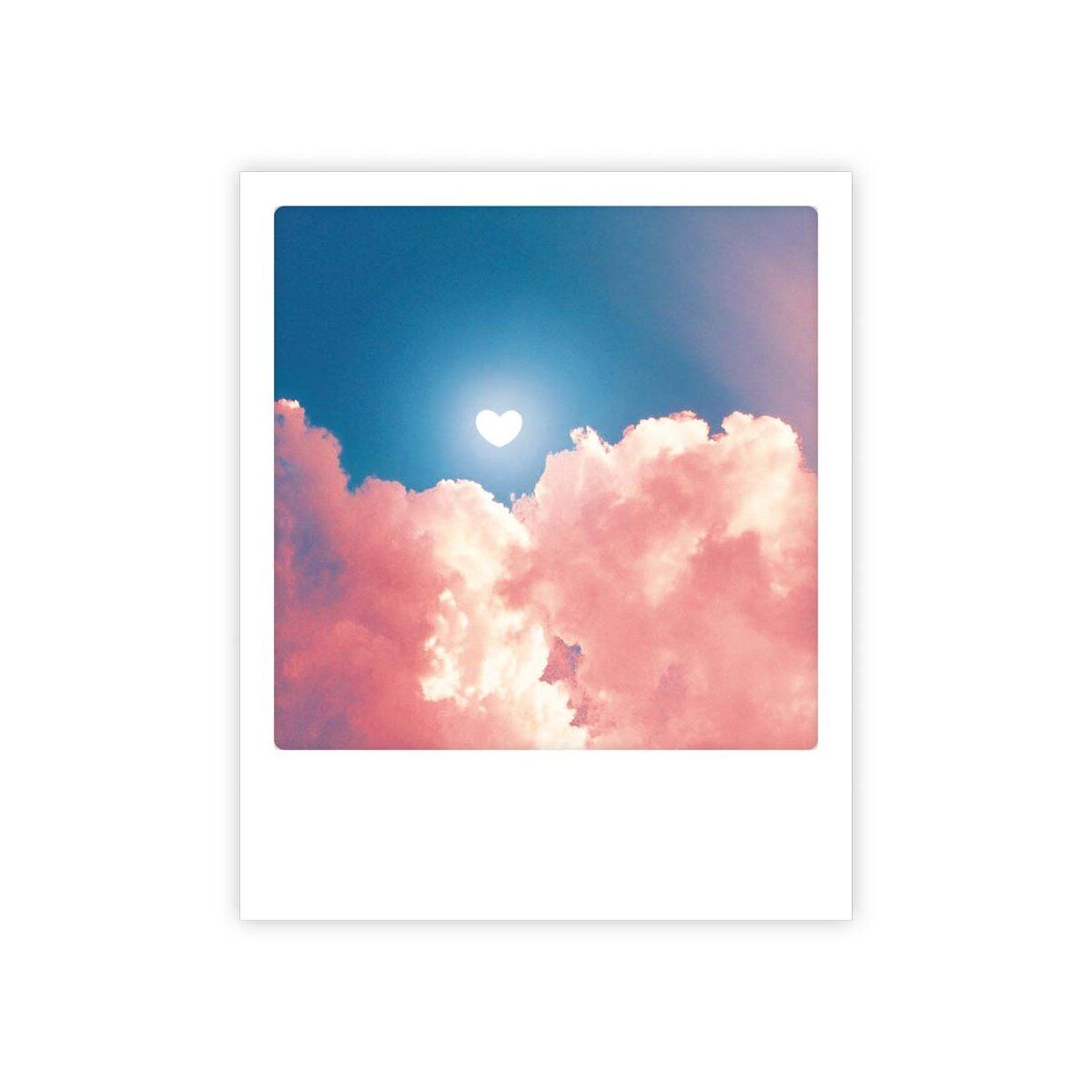 Postikortti Pickmotion - Heart moon sky