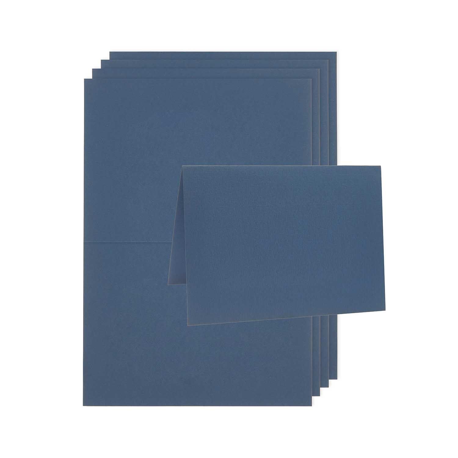 2-osaiset kortit 5kp C6 Paper Poetry - Navy