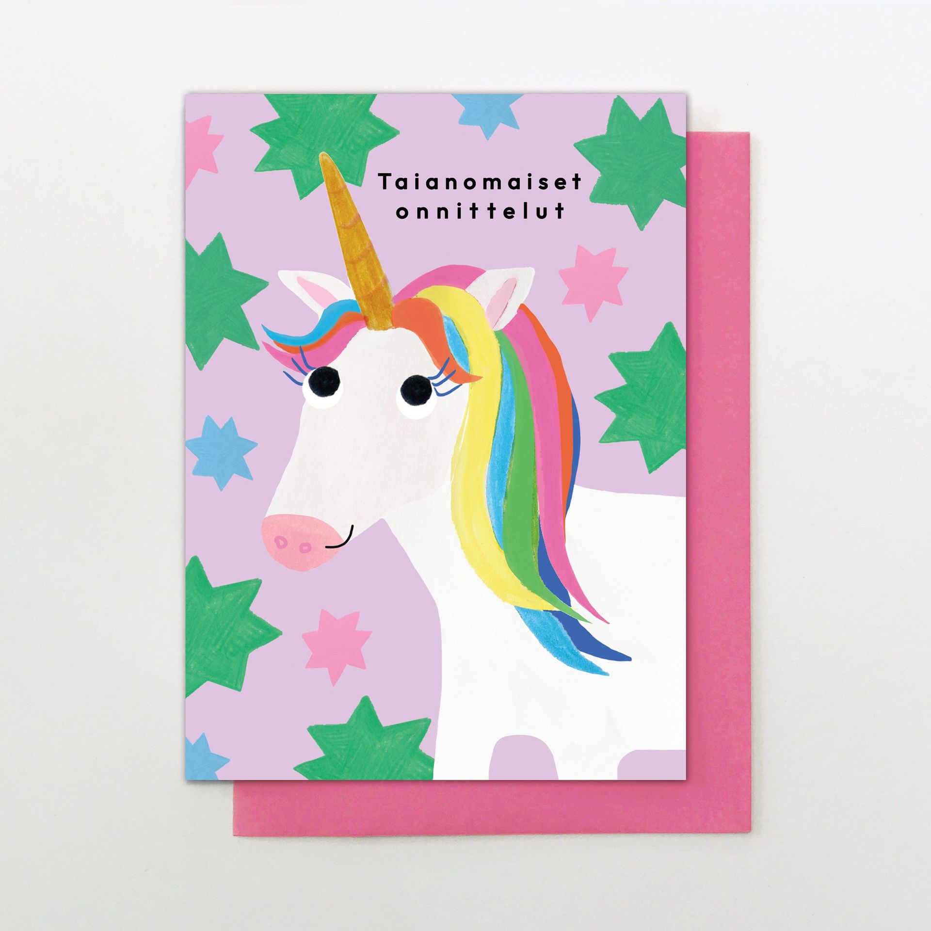 2-osainen kortti Stop the Clock - Yksisarvinen