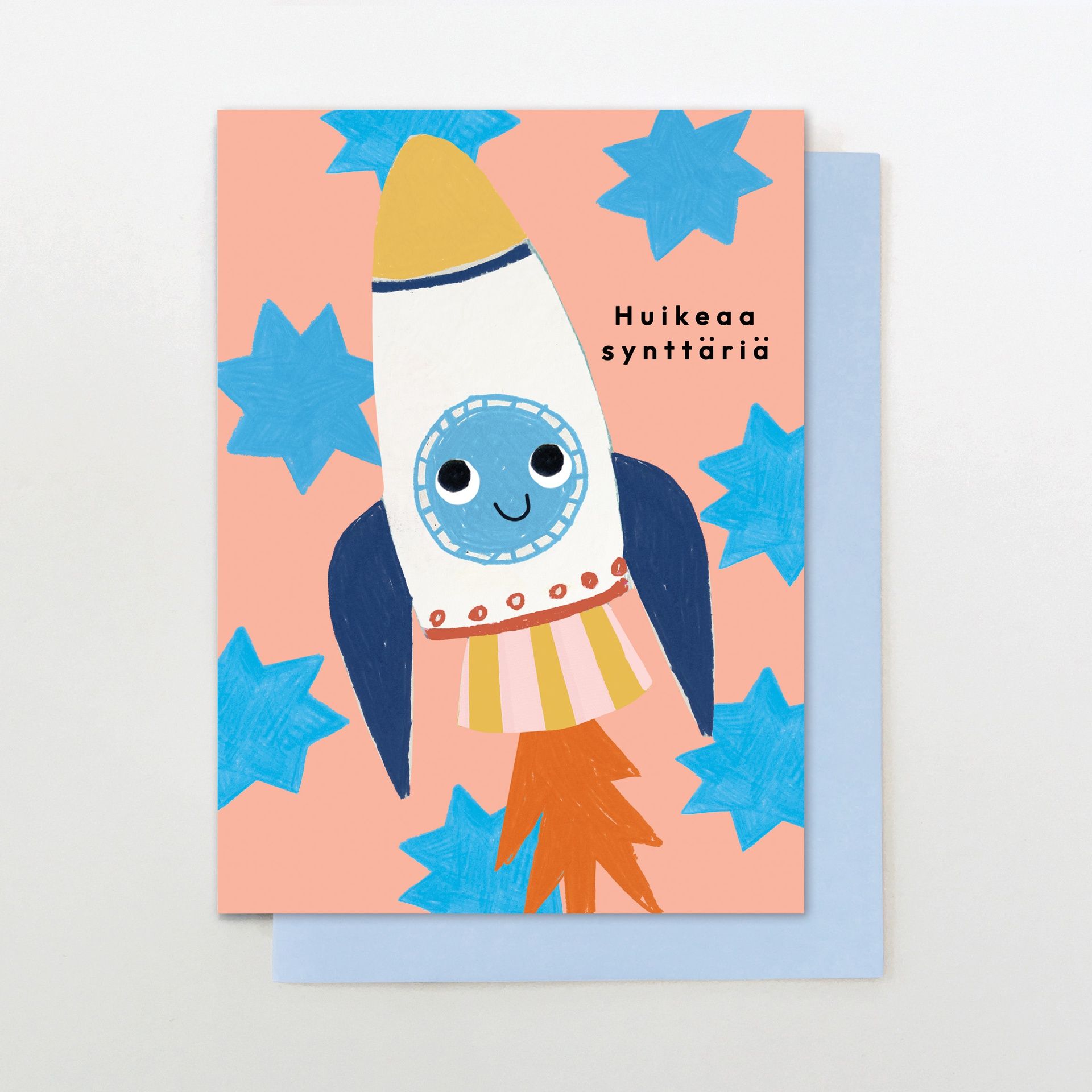 2-osainen kortti Stop the Clock - Raketti