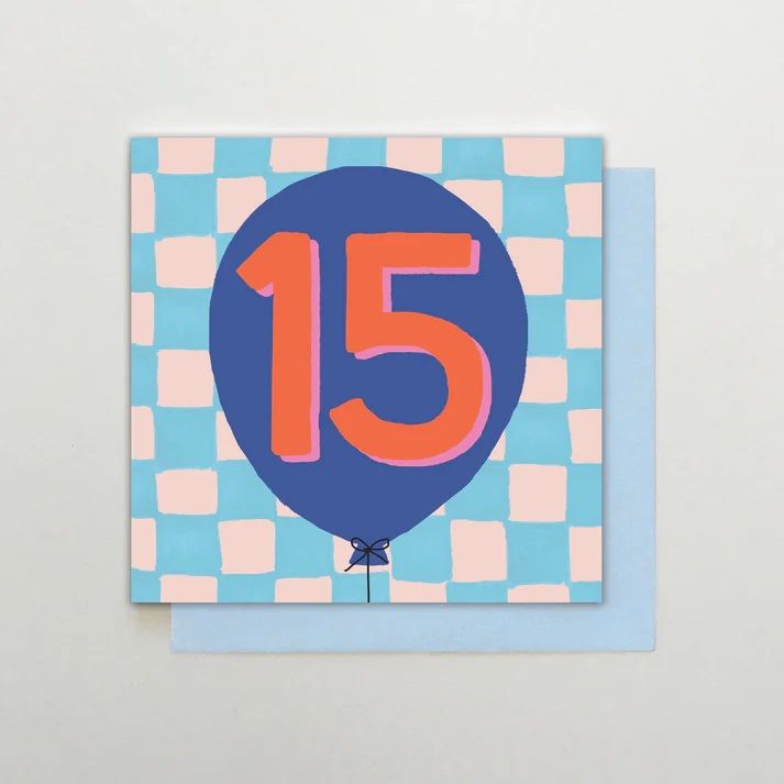 2-osainen kortti Stop the Clock - 15 Boy Balloon