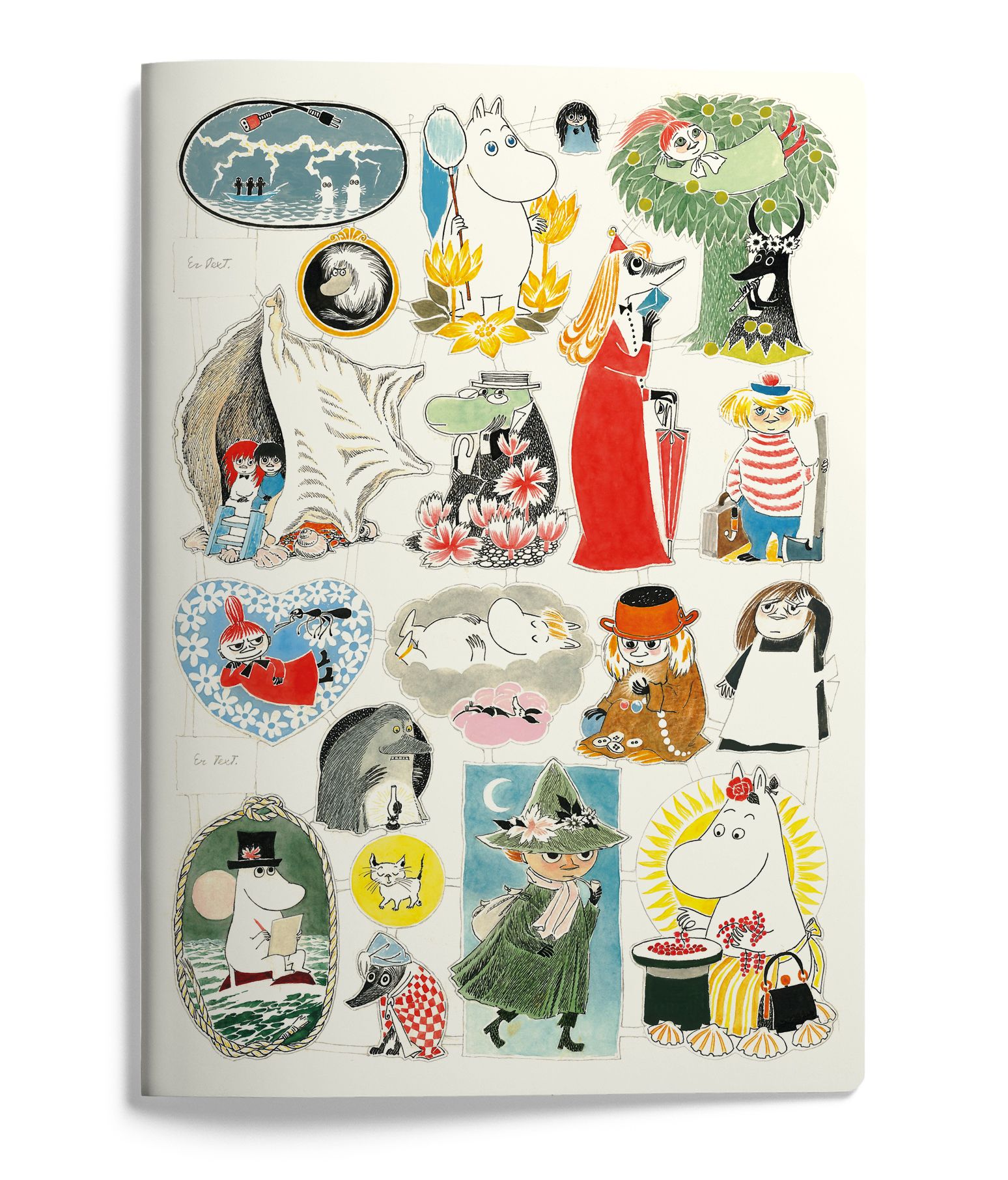 Vihko A4 Muumi - Kiiltokuva