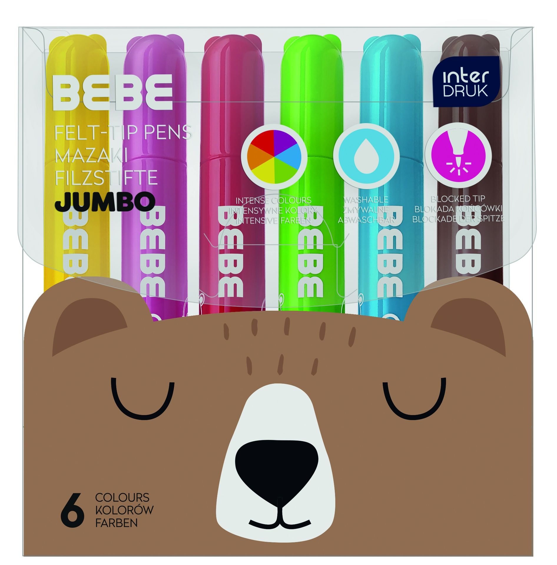 Korostuskynäsetti Interdruk - Bebe