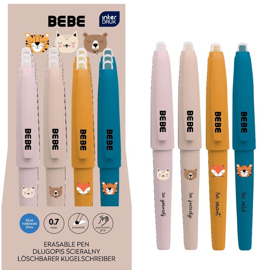 Mustekynä korkilla Interdruk - Bebe Friends lajitelma