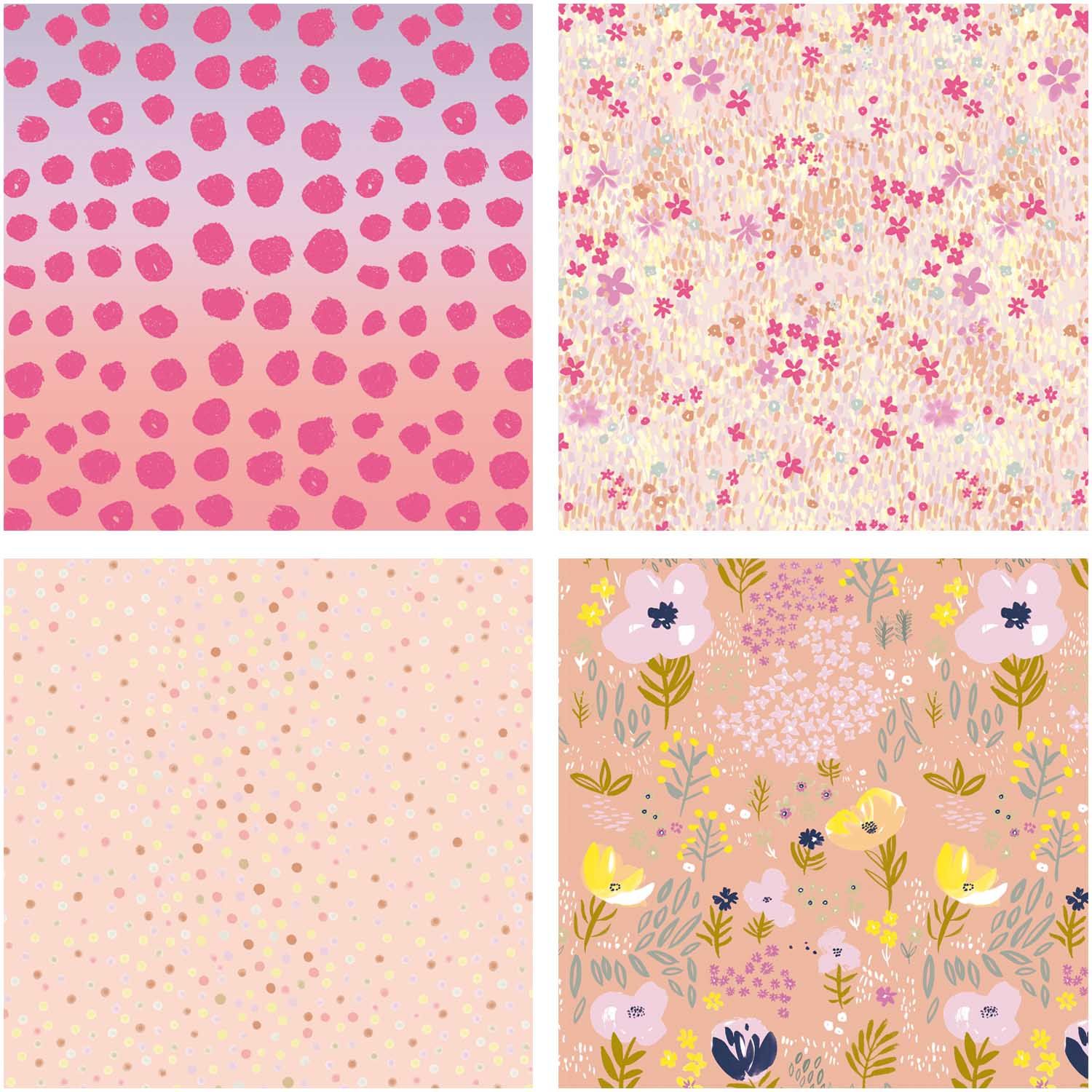 Origamipaperi 50 kpl Rico Design - Crafted Nature