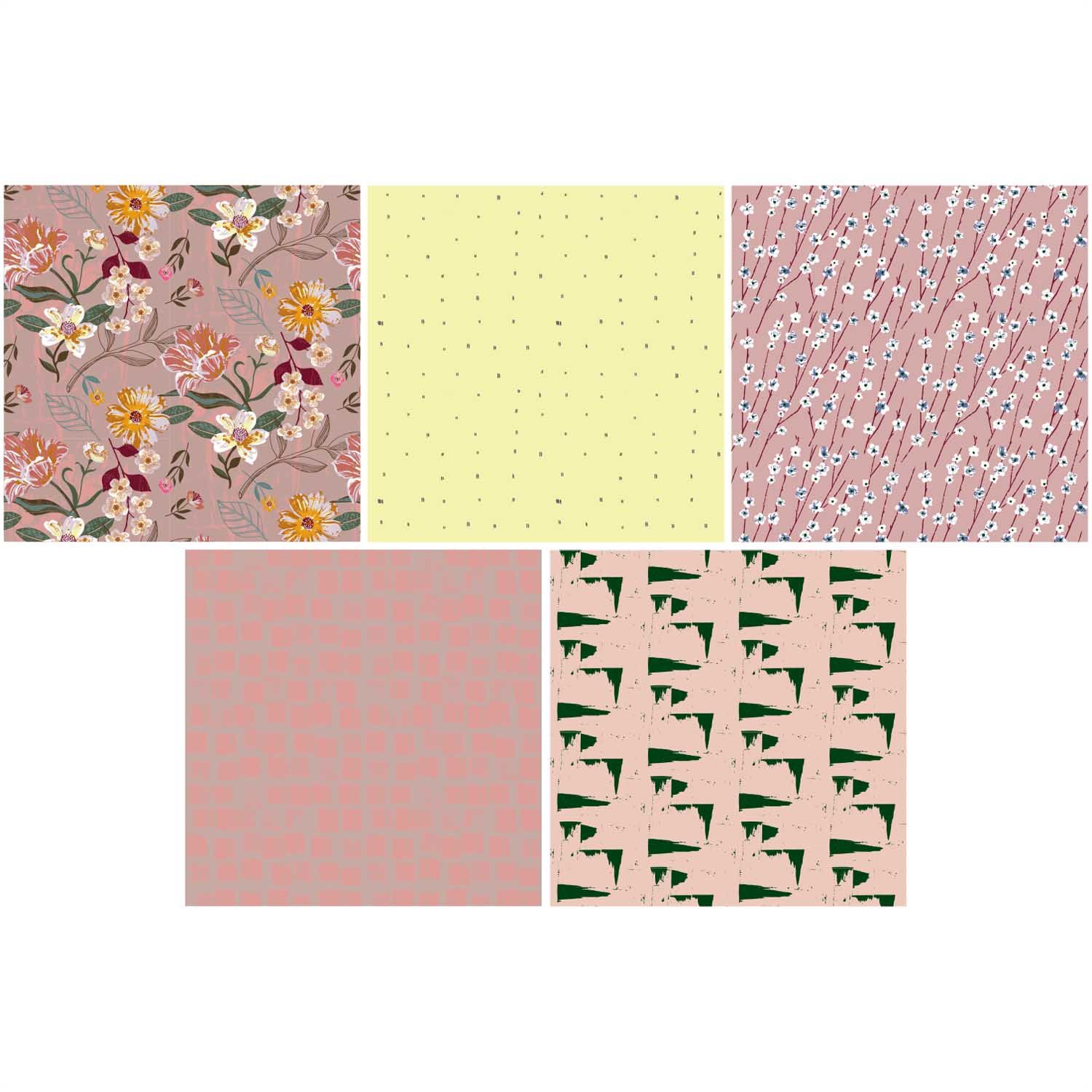 Origamipaper, 50 kpl cm Rico Design - Nature Matters