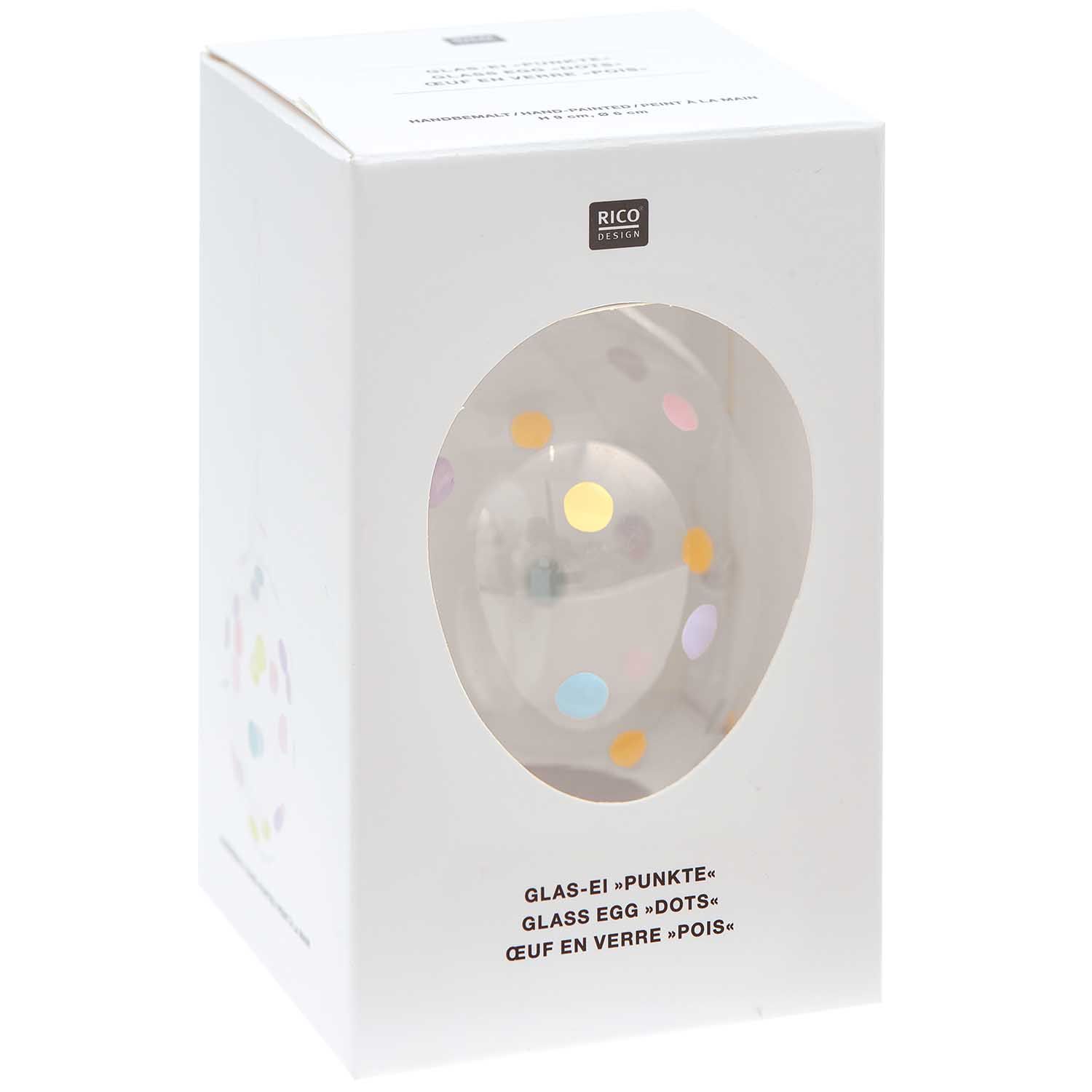 Koristemuna lasia Rico Design - Dotted