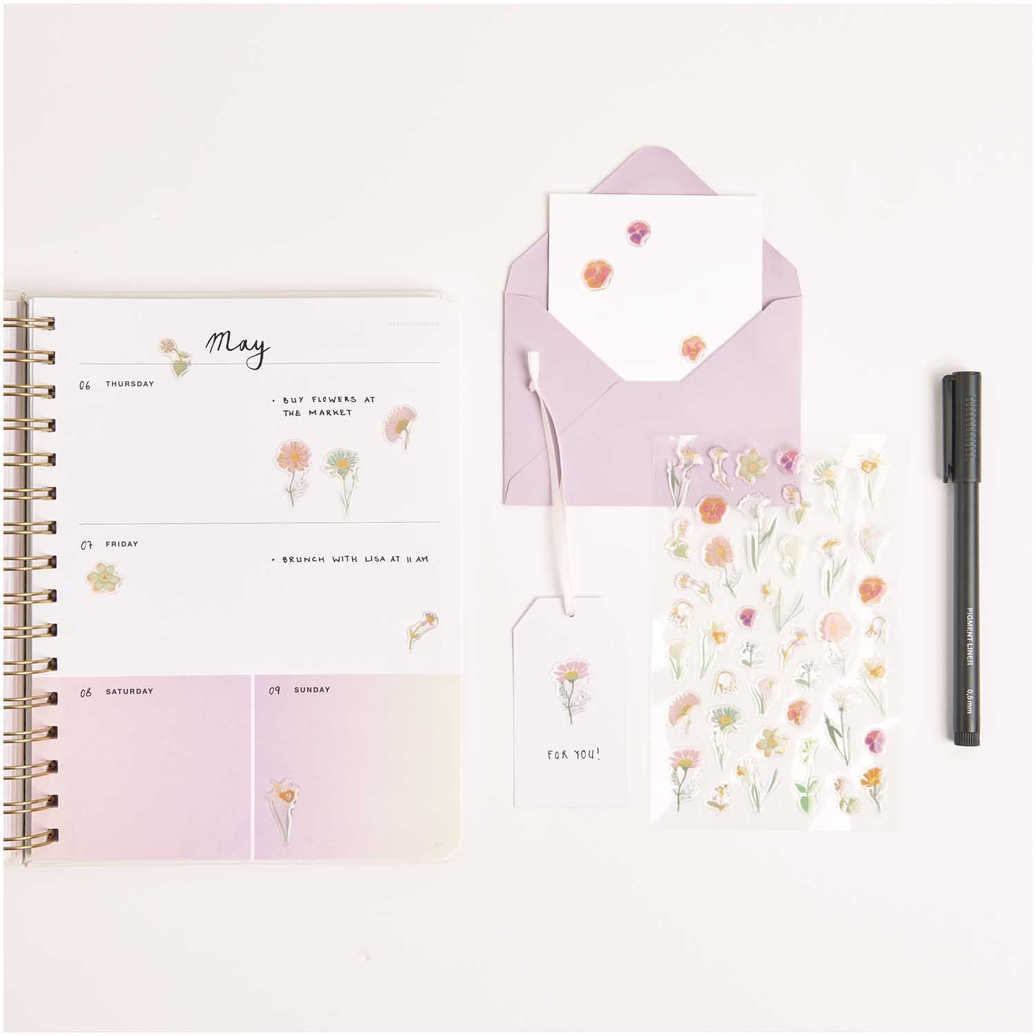 Geelitarrat Rico Design - Futschikato, Flowers