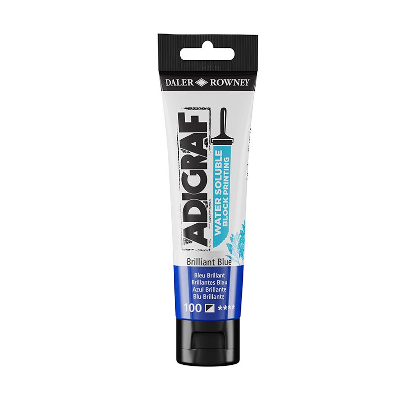 Adigraf Water Soluble Block print 59 ml Brill Blue