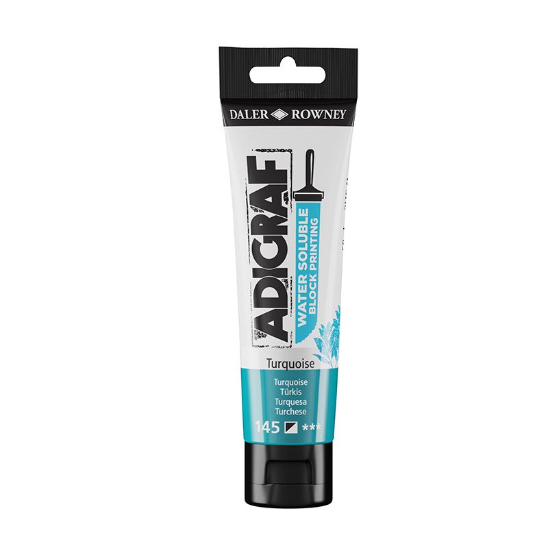 Adigraf Water Soluble Block print 59 ml Turquoise