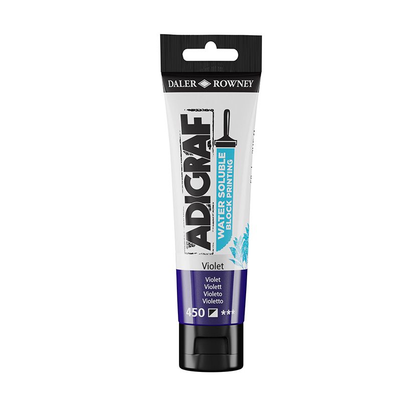 Adigraf Water Soluble Block print 59 ml Violet