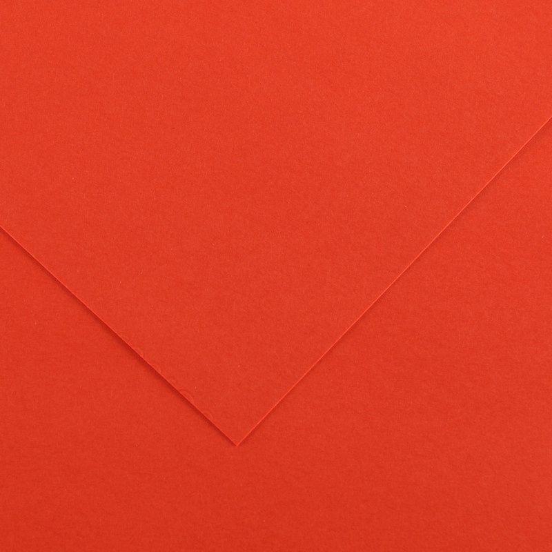 Canson Iris Vivaldi 240g 50x65 14 Tomato, värikartonki