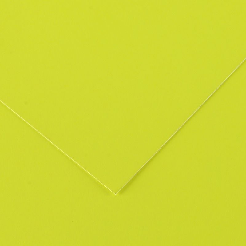 Canson Iris Vivaldi 250g 50x65 41 Fluo yellow, värikartonki