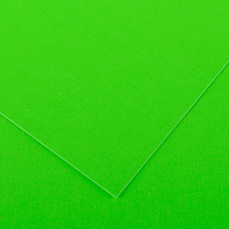 Canson Iris Vivaldi 250g 50x65 44 Fluo green, värikartonki
