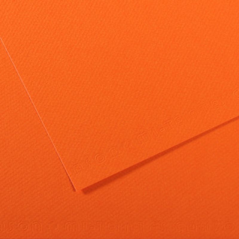 Canson Mi-teintes 160g 50x65 453 Orange, värikartonki