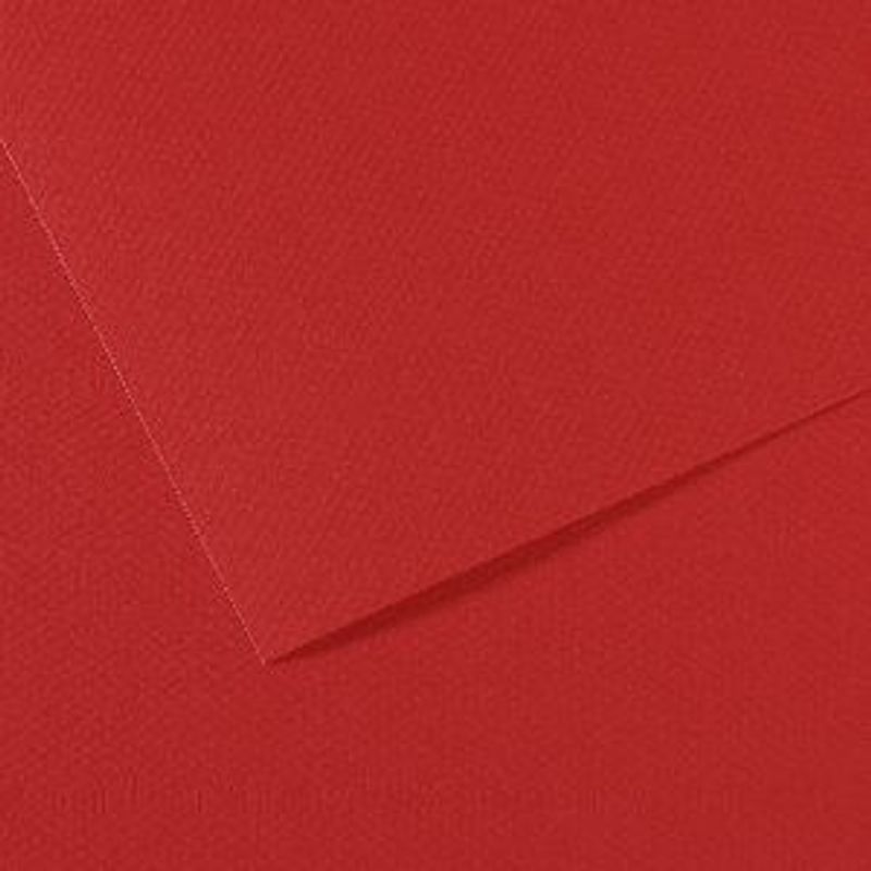 Canson Mi-teintes 160g 50x65 505 Red // värikar, värikartonki