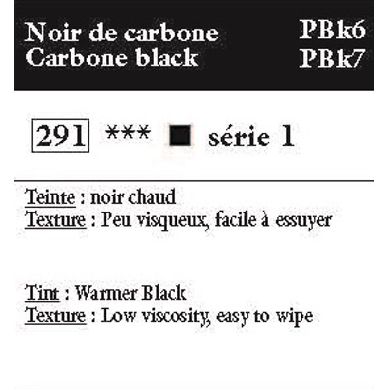 CBN Printing Waterwashable Ink 291 Carbon black(1), 60ml vesiliukoinen syväpainoväri