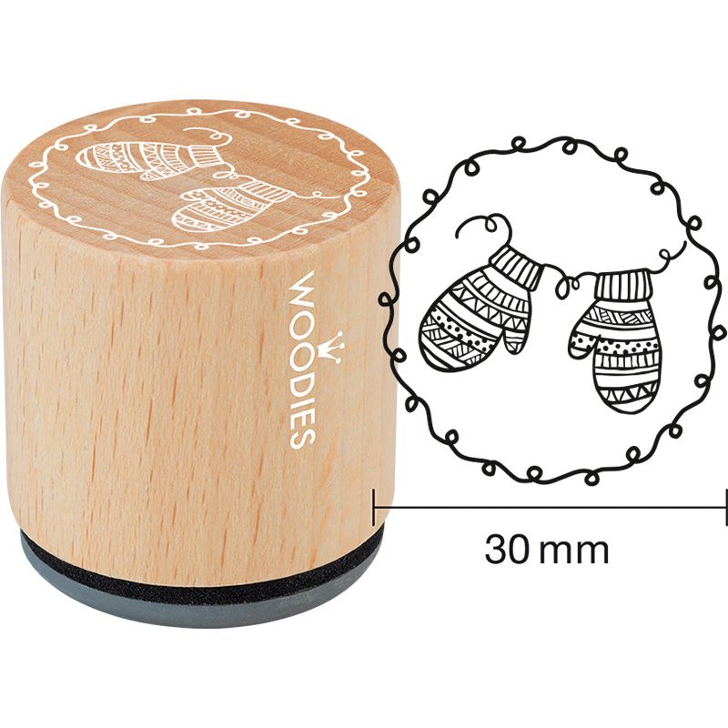 CP Woodies leimasin Mittens