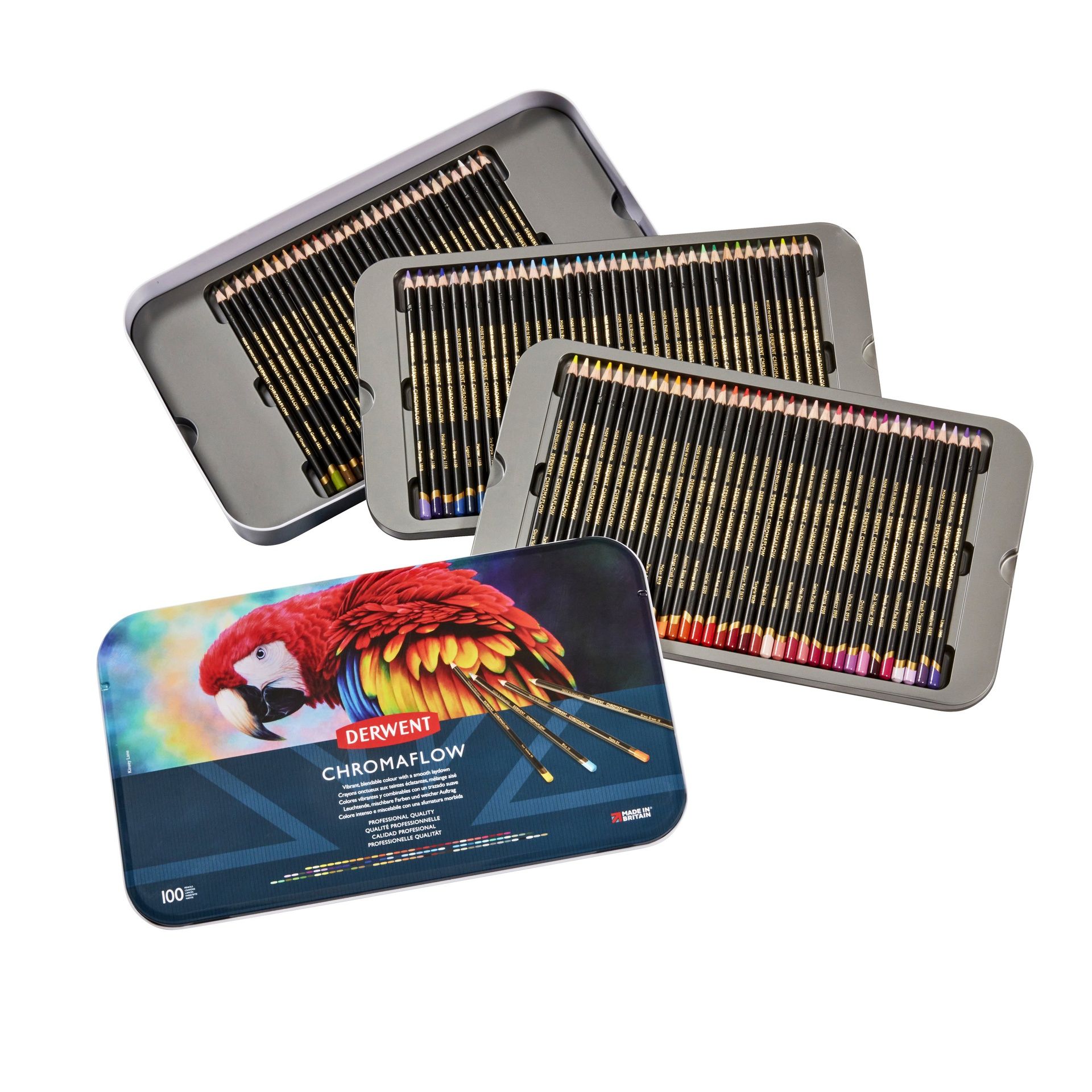 Derwent Chromaflow 100 kynälajitelma