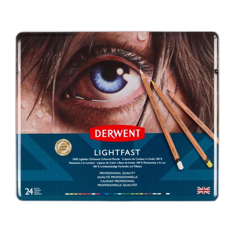 Derwent Lightfast 24 värikynälajitelma