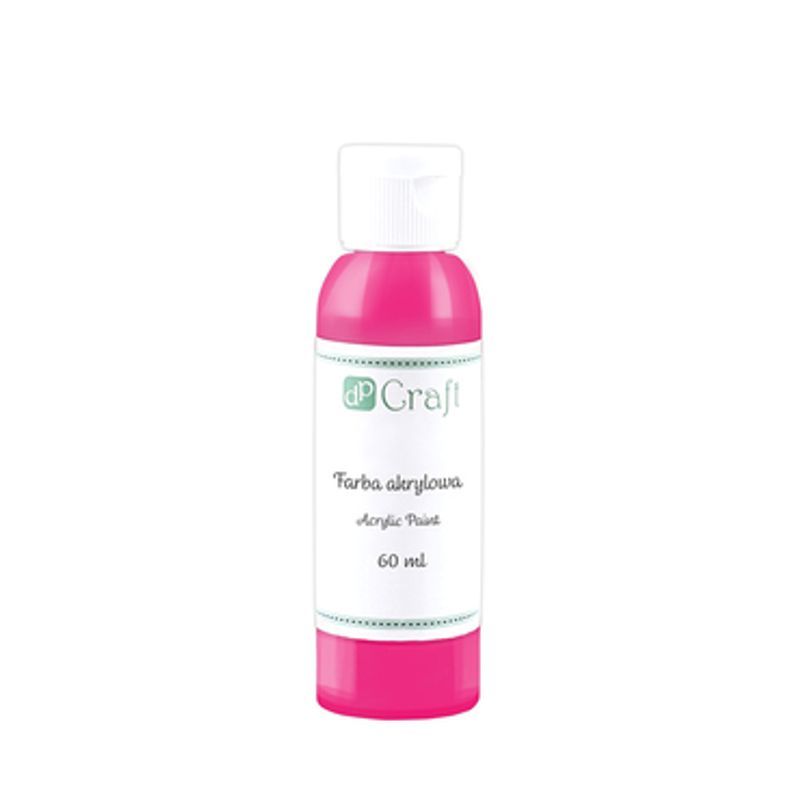 DPC Akryyliväri 60ml Magenta 018, Peony