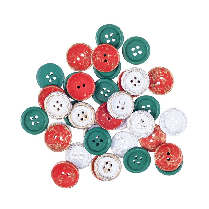 DPC napit 2cm, 36kpl värilaj.