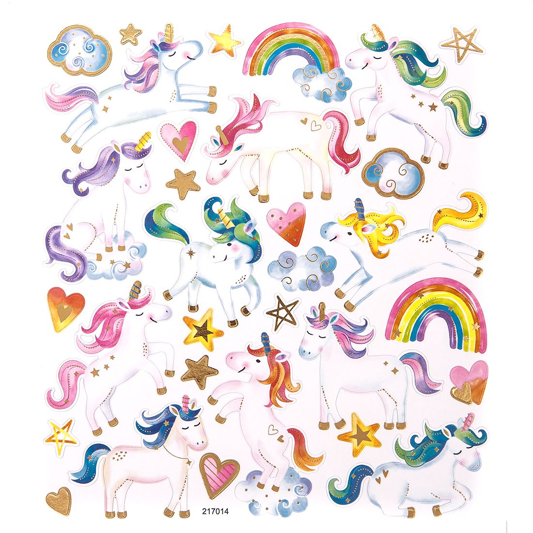 DPC tarra-arkki A5 31 kpl Yksisarviset