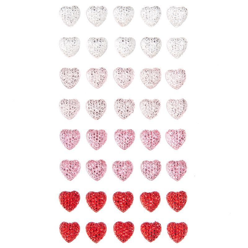 DPC timanttitarra sydän 40kpl värilaj