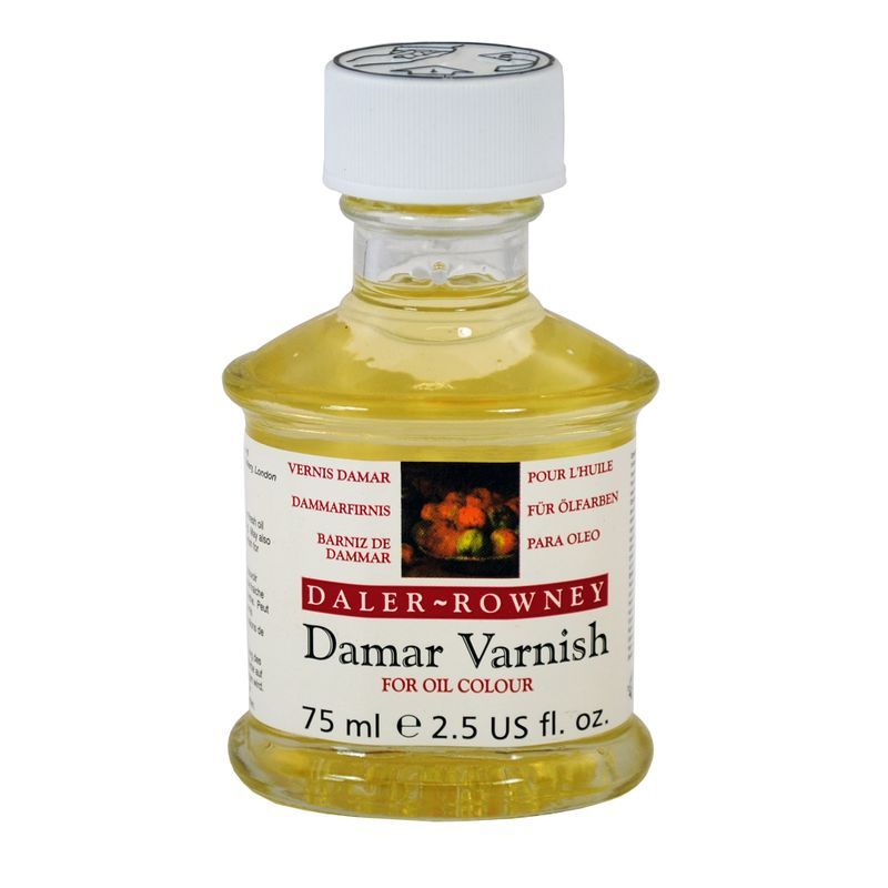 DR Dammarvernissa 75ml, Damar varnish öljyvärille