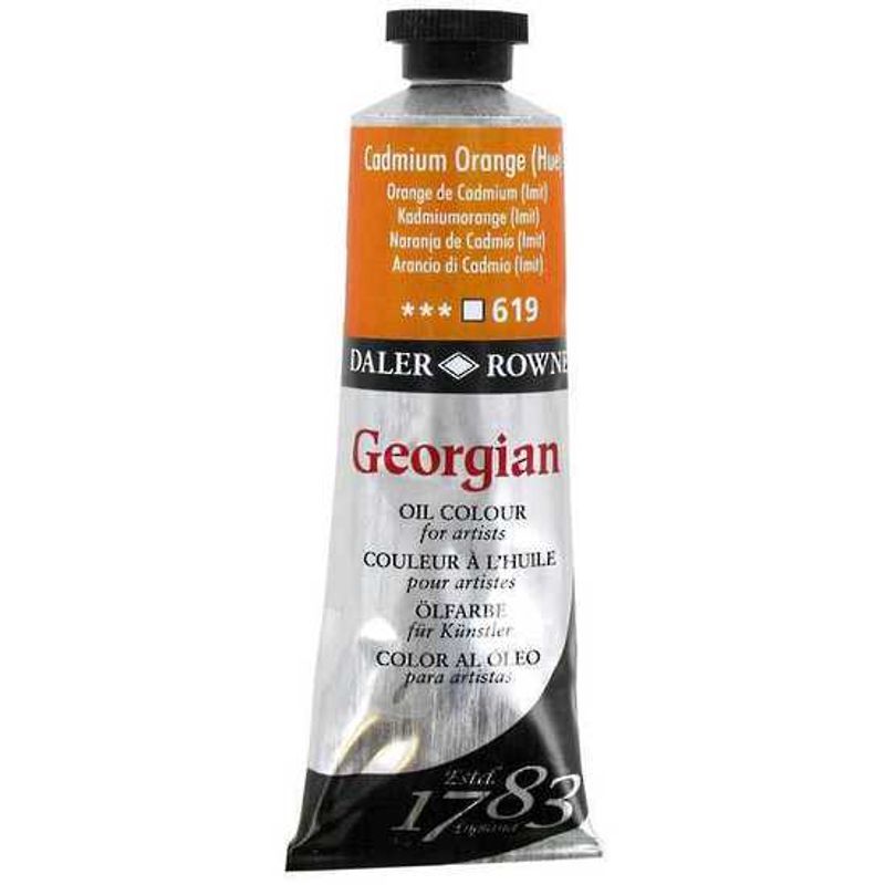 DR Georgian öljyväri 38ml 619 Cadmium orange (hu