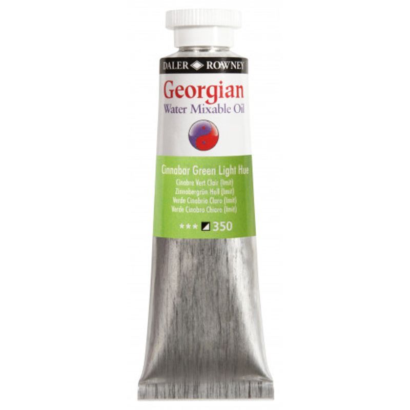 DR Georgian WAMO 37ml 350 Cinnabar green light hue, vesiliukoinen öljyväri