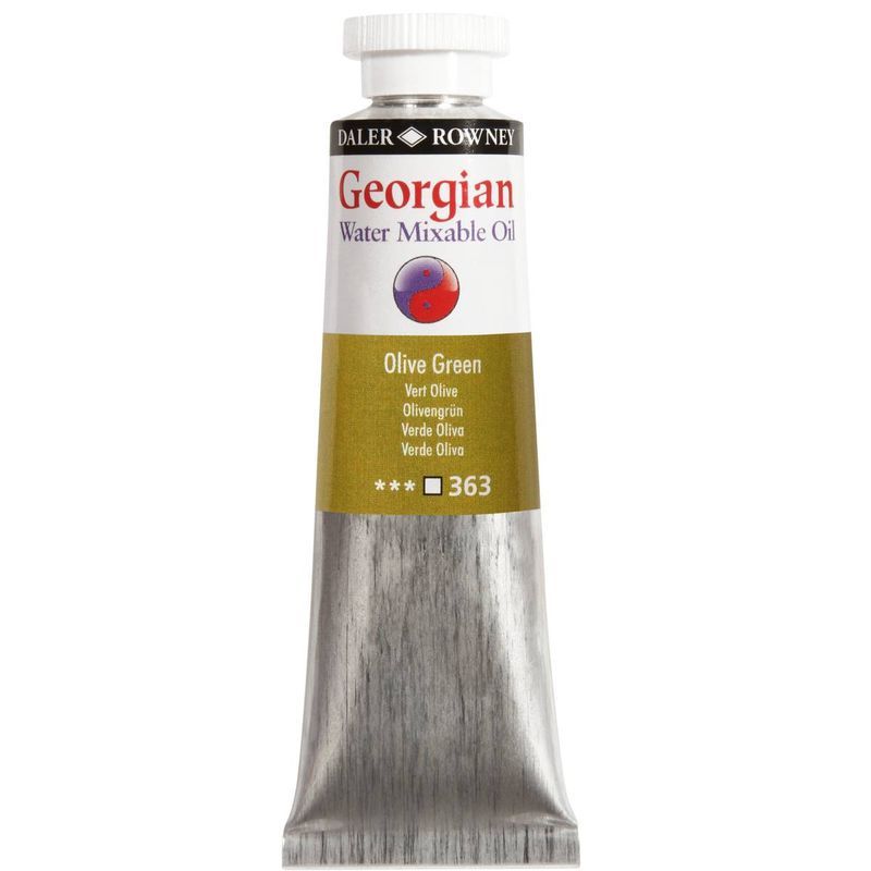 DR Georgian WAMO 37ml 363 Olive green, vesiliukoinen öljyväri