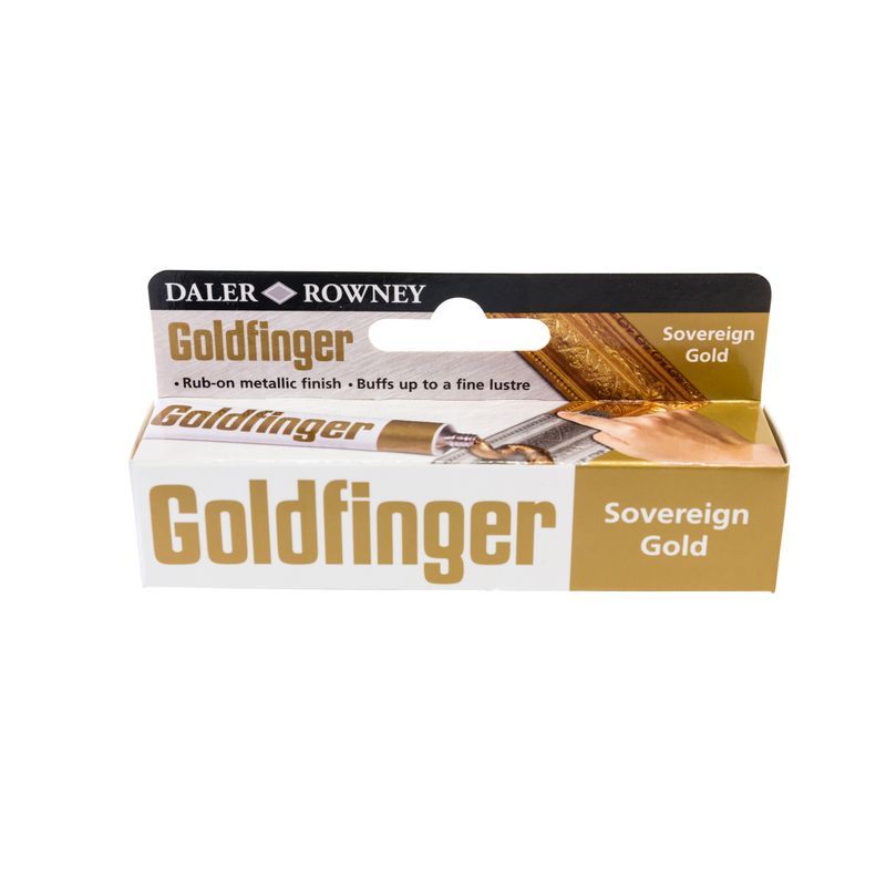DR Goldfinger metallipasta 22ml kulta