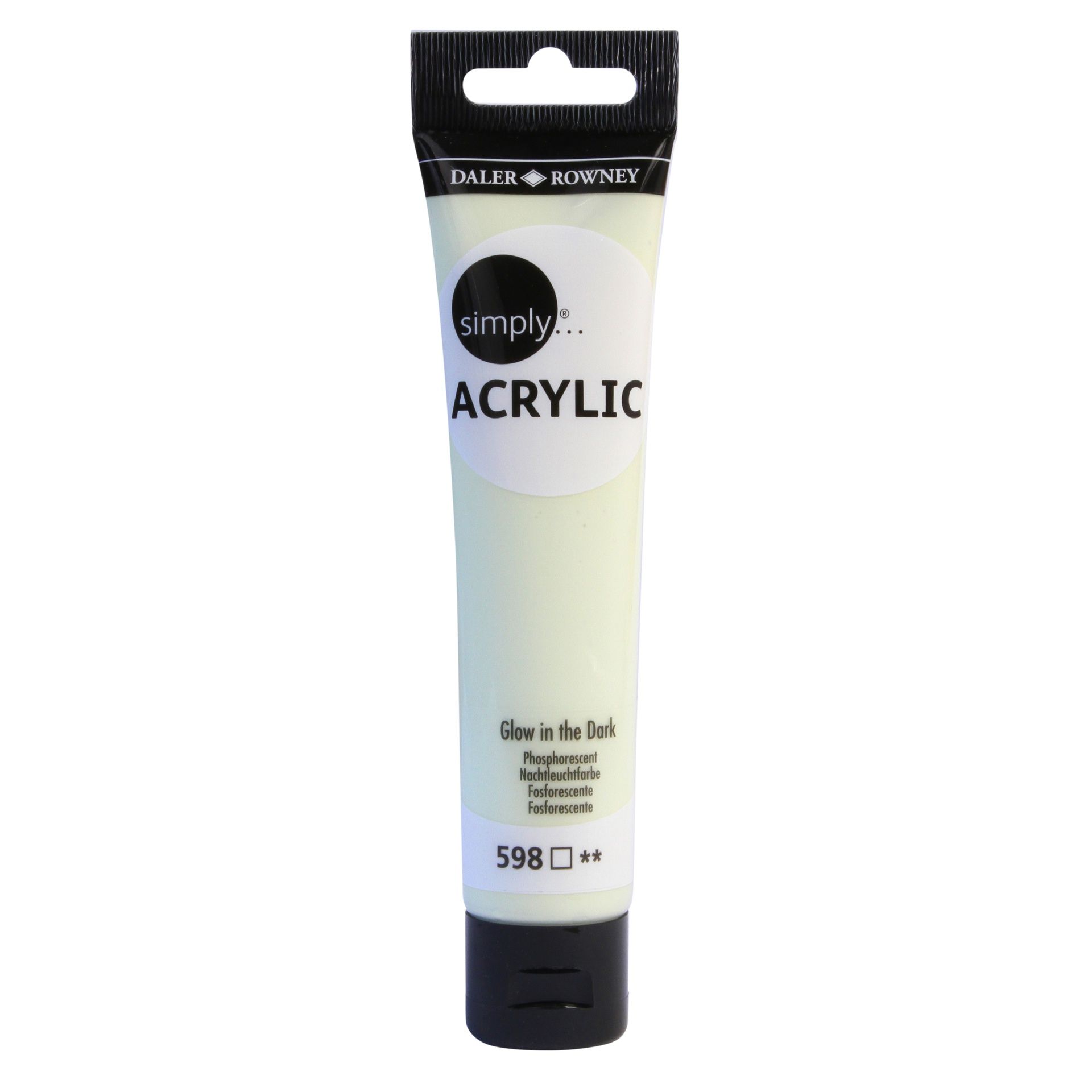 DR Simply Acrylic 75 ml Glow in the Dark