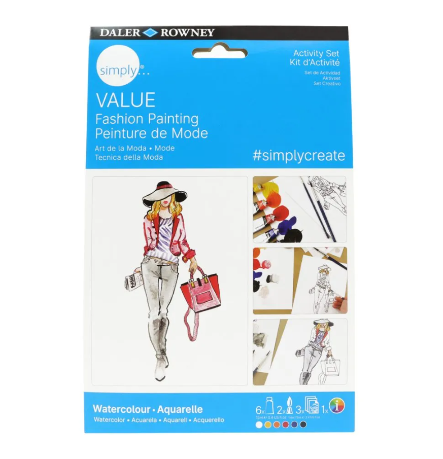 DR Simply Akvarellisetti Activity Fashion