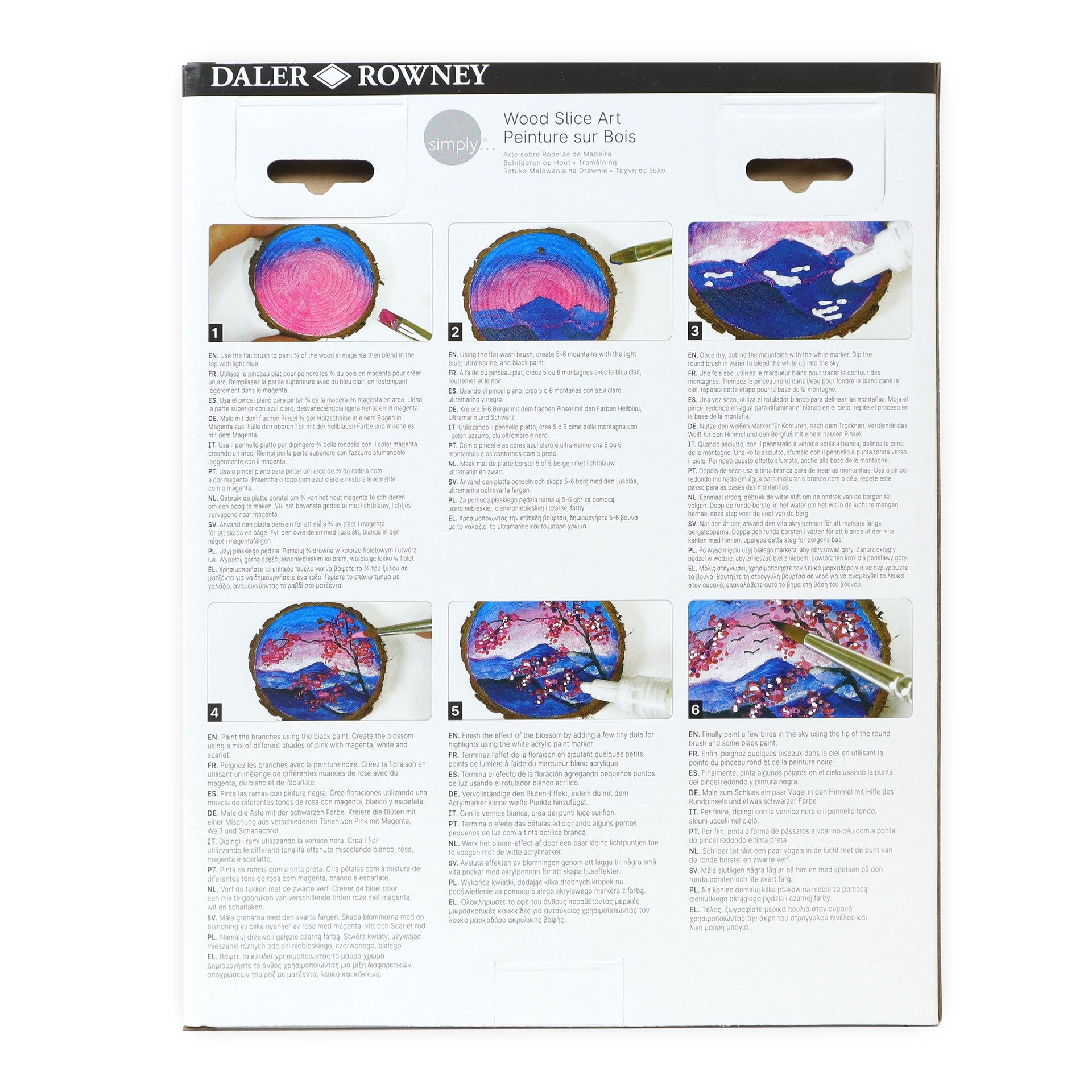 DR Simply Creative Puunmaalaussetti