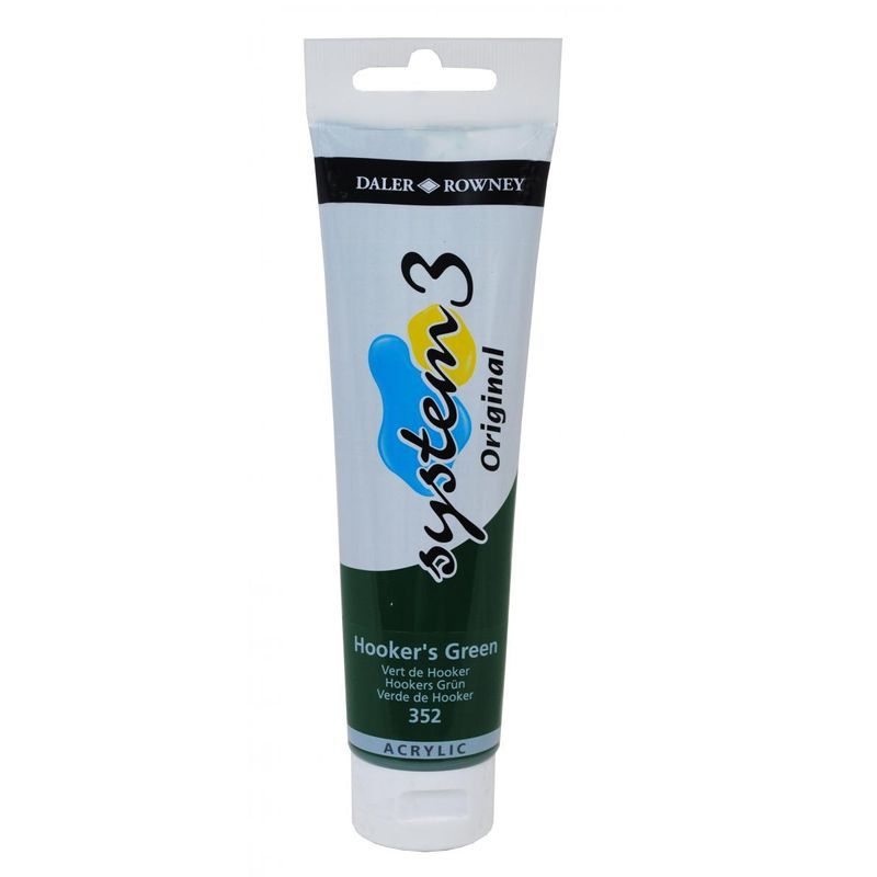 DR System 3 acrylic 150ml 352 Hooker's green
