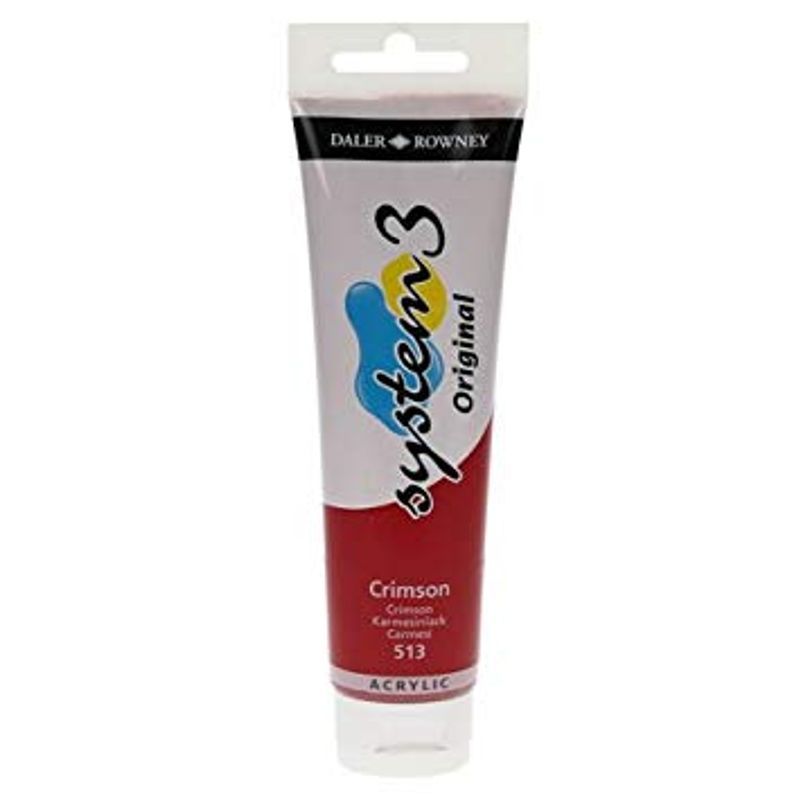 DR System 3 acrylic 150ml 513 Crimson
