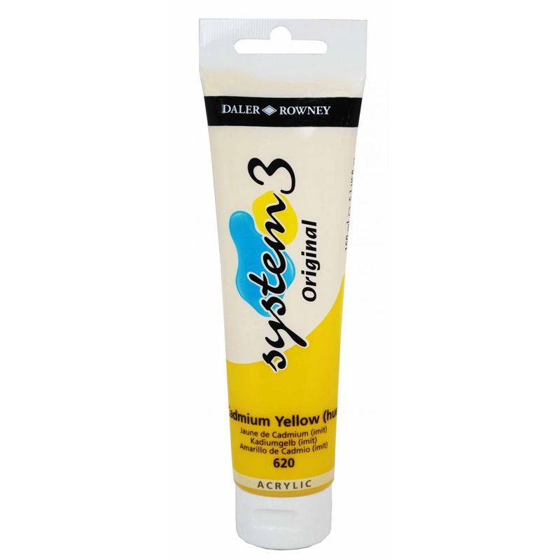 DR System 3 acrylic 150ml 620 Cadmium yellow Hue