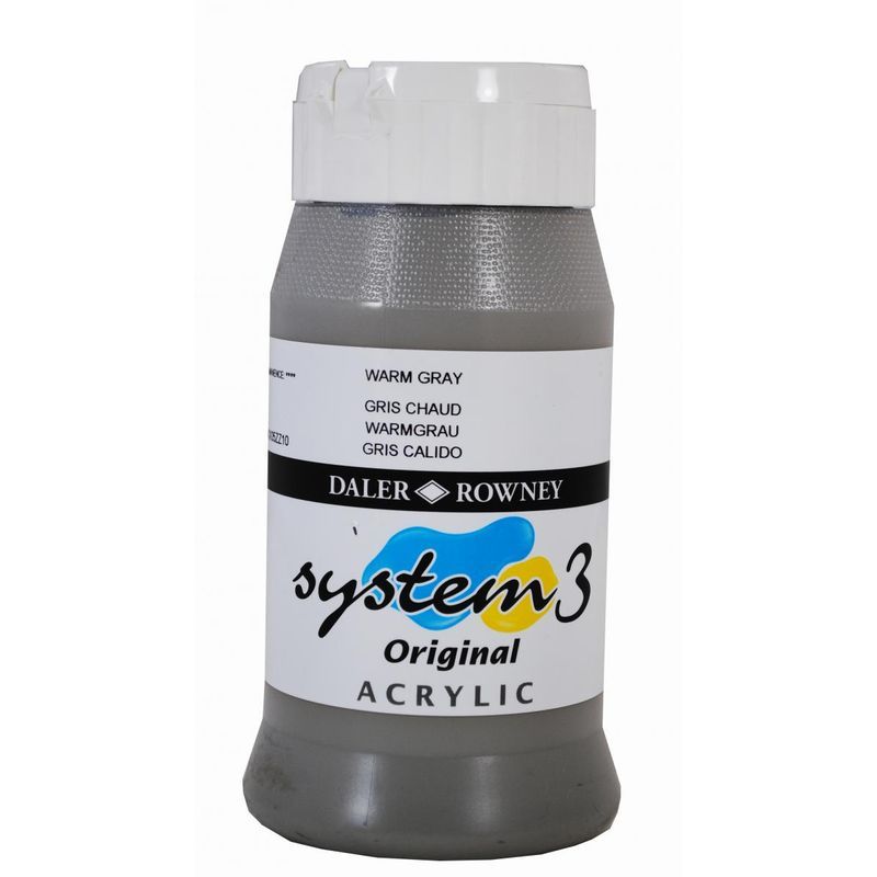 DR System 3 acrylic 500ml 078 Warm grey