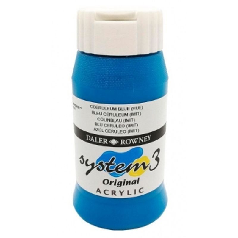 DR System 3 acrylic 500ml 112 Coeruleum blue (hue)
