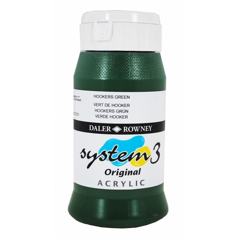 DR System 3 acrylic 500ml 352 Hooker's green