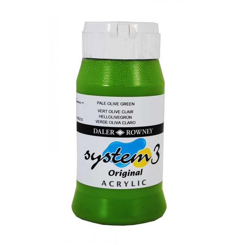 DR System 3 acrylic 500ml 368 Pale olive green