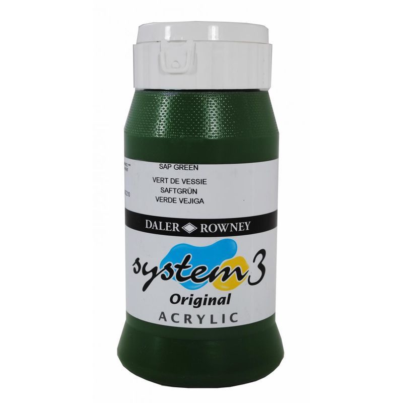 DR System 3 acrylic 500ml 375 Sap green